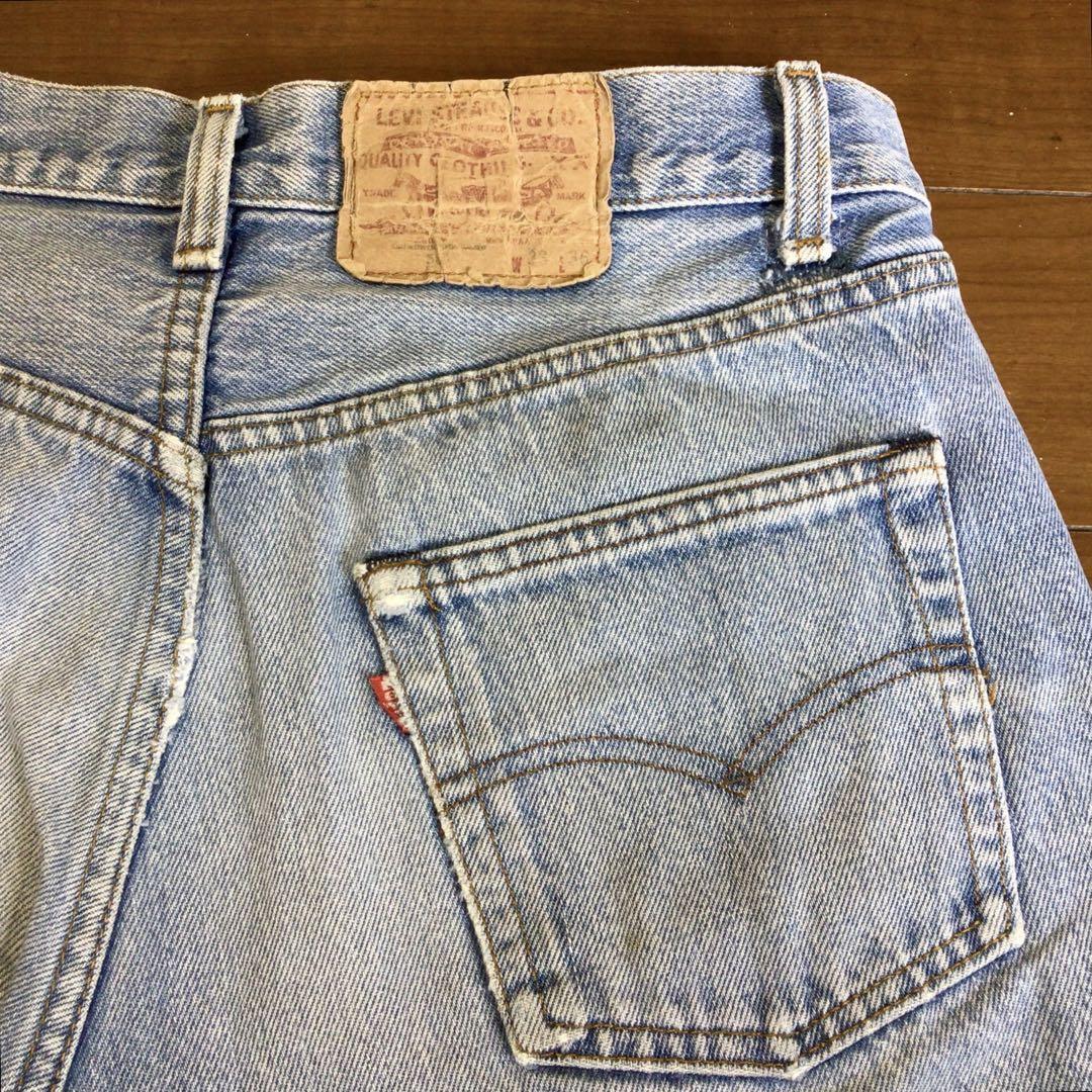 83年USA製リーバイス501 W33 股下77cm 黒カン 内股シングル 83年USA製リーバイス501 W33 股下77cm 黒カン 内股シングル