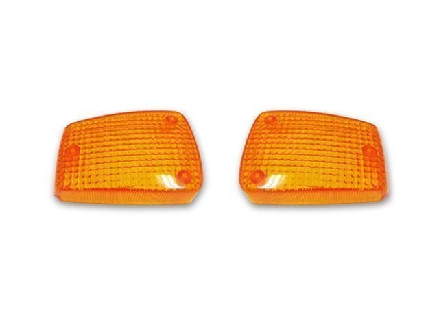 MADMAX バイク用品 HONDA ホンダ CBX400F/CBX550F ウインカーレンズ(2個(gè)SET)/Eマーク 補(bǔ)修 修理 レストア【メール便送料210円】