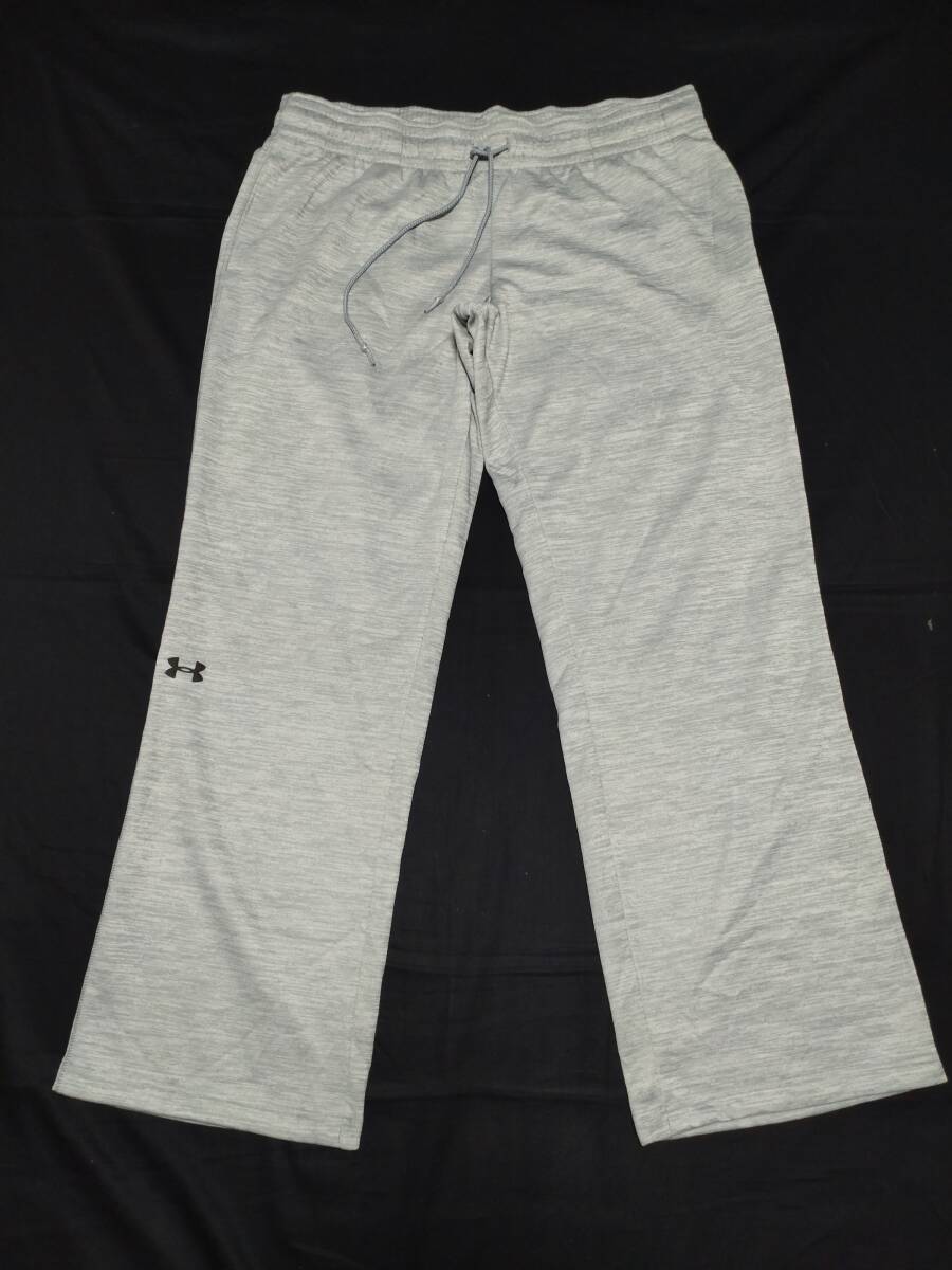 UNDER ARMOUR アンダーアーマー UA LTWT STORM AF PANT TWIST ジャージ ロングパンツ size XL グレー 美品 1280696