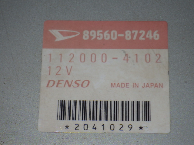  Daihatsu Mira L502S компьютер двигателя JBJL 5MT 89560-87246 TR-XX avanzato R [ контрольный номер 2579 RG8-701] б/у [ мелкие вещи ]25