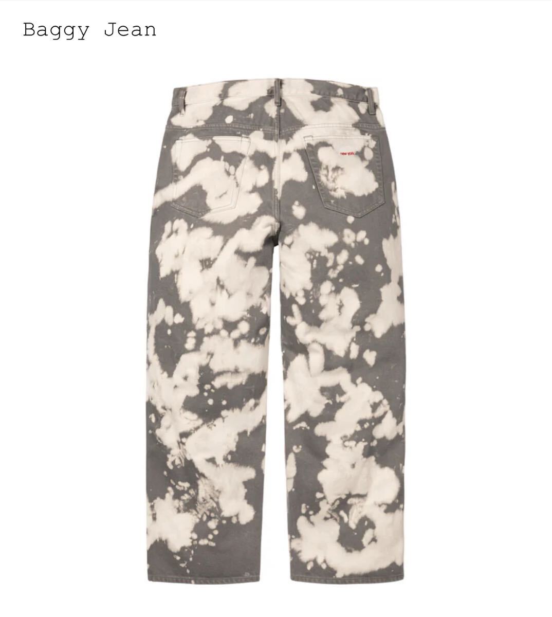 Supreme 2025SS Baggy Jean Bleached 32 Mサイズ シュプリーム Supreme 2025SS Baggy Jean Bleached 32 Mサイズ シュプリーム