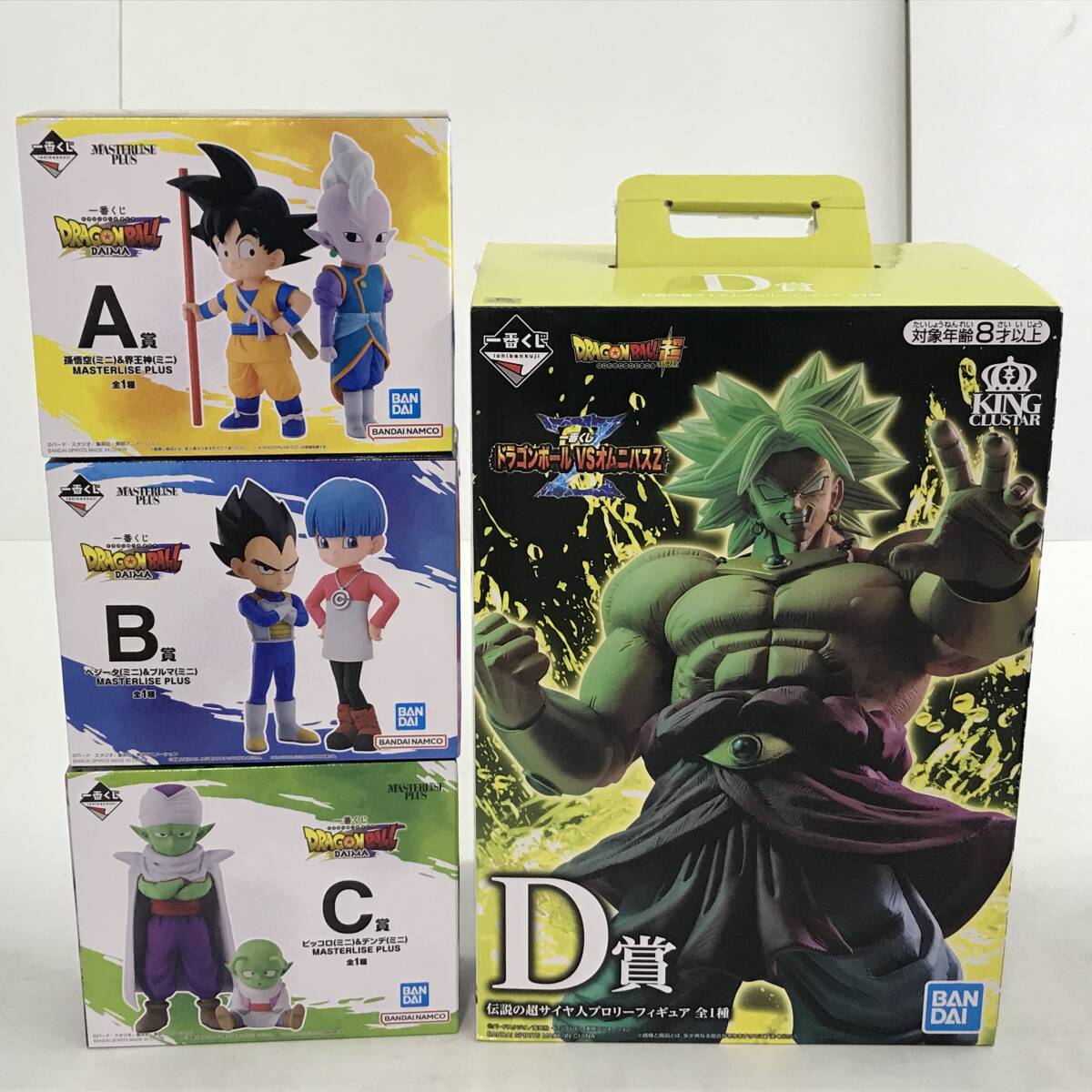 02w10443【1円~】ドラゴンボール 一番くじ フィギュア4点セット ドラゴンボールDAIMA A~C賞/伝説の超サイヤ人ブロリー 【中古品】( ドラゴンボール)|売買されたオークション情報、Yahoo!オークション(旧ヤフオク!) の商品情報をアーカイブ公開 - オークファン(aucfan.com) 02w10443【1円~】ドラゴンボール 一番くじ フィギュア4点セット ドラゴンボールDAIMA A~C賞/伝説の超サイヤ人ブロリー 【中古品】( ドラゴンボール)|売買されたオークション情報、Yahoo!オークション(旧ヤフオク!) の商品情報をアーカイブ公開 - オークファン(aucfan.com)