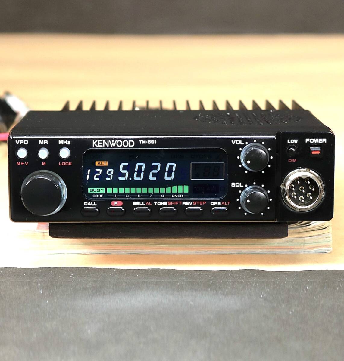 !_KENWOOD Kenwood TM-531 1200MHz Mobil машина высокая яркость белый цвет LED(TM-541 TM-521 FT-2312 IC-1201)