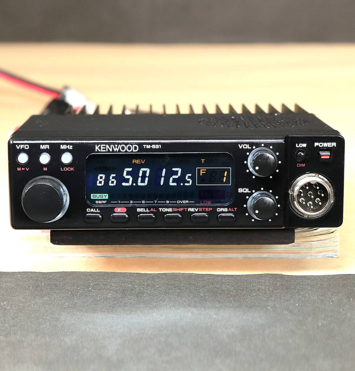 !_KENWOOD Kenwood TM-531 1200MHz Mobil машина высокая яркость белый цвет LED(TM-541 TM-521 FT-2312 IC-1201)
