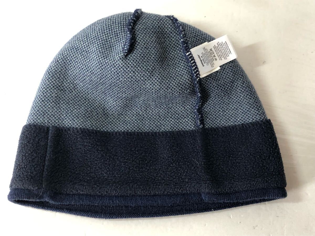 パタゴニア patagonia ニット帽 Mサイズ ネイビー