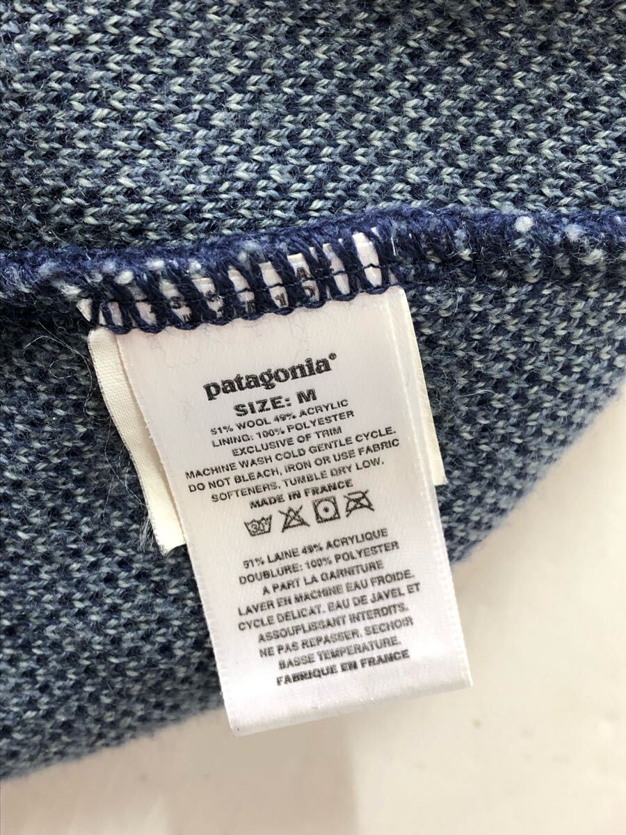 パタゴニア patagonia ニット帽 Mサイズ ネイビー