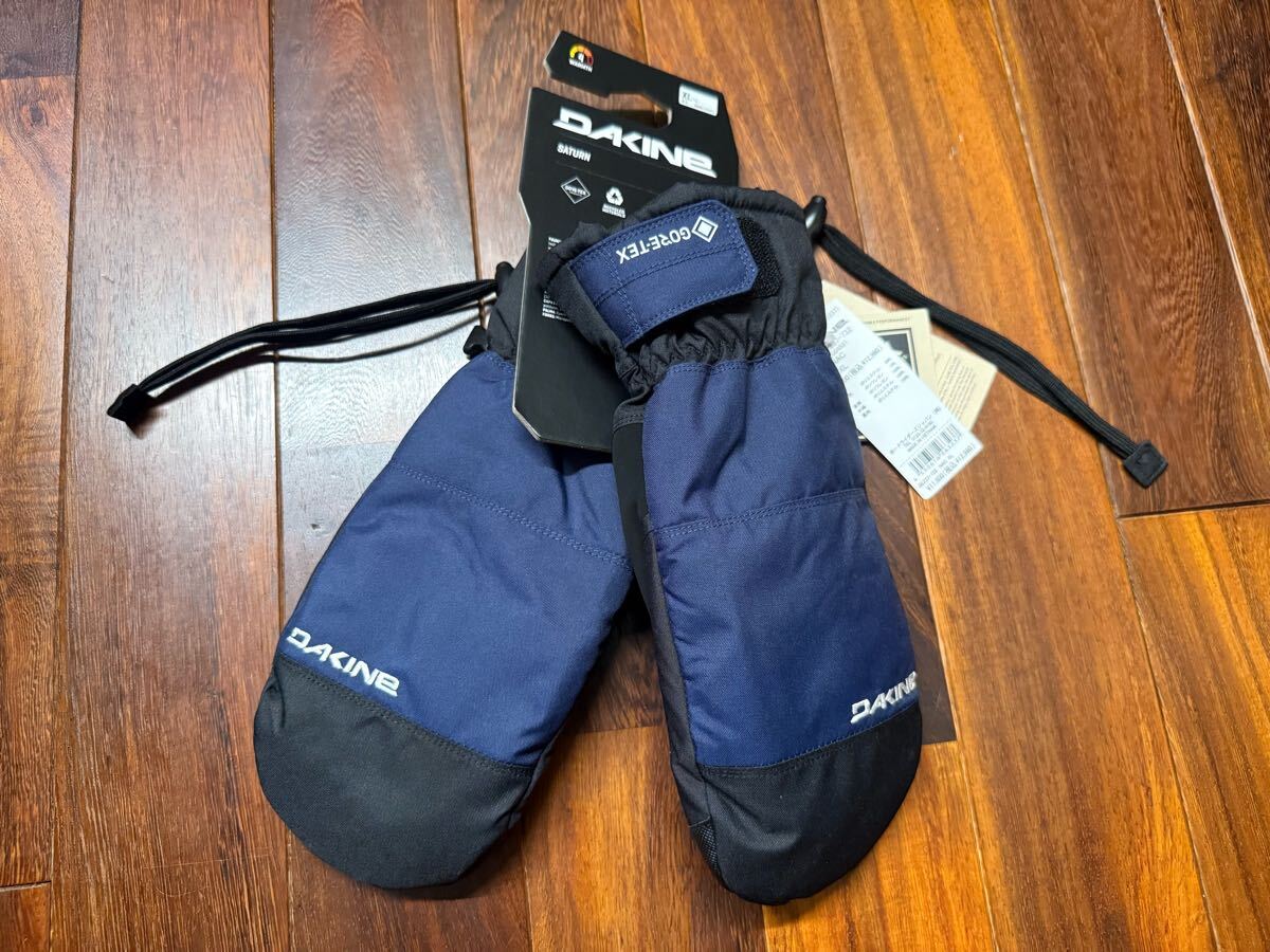 ★ DAKINE ダカイン スノーグローブ SATURN GORE-TEX MITT ミトン ゴアテックス 手袋 スノーボード ネイビー BE237-732 sizeXL 新品未使用