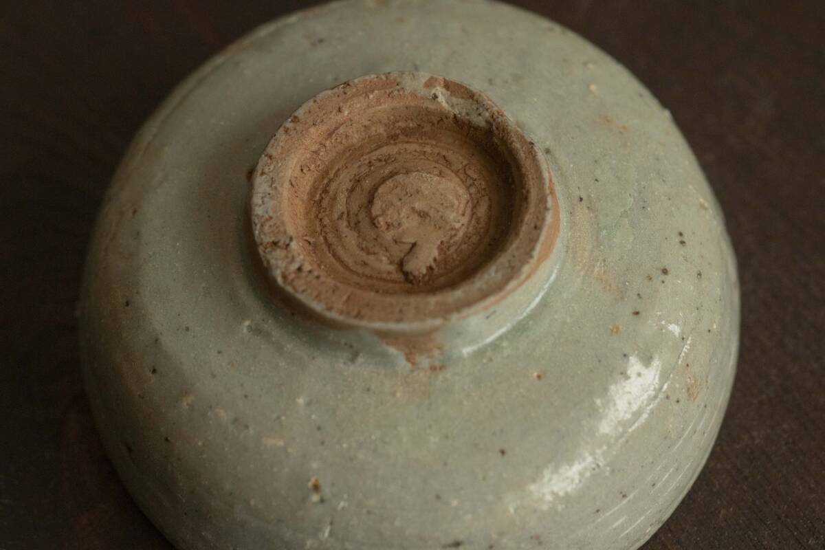 李朝 高麗青磁 古作 三島小皿(李朝)｜売買されたオークション