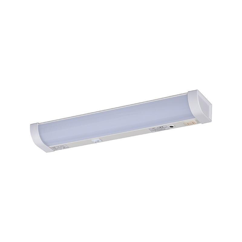 OHM LED流し元灯 15形 昼光色 センサースイッチ 電源コード付 LT-NKL10D-HSS