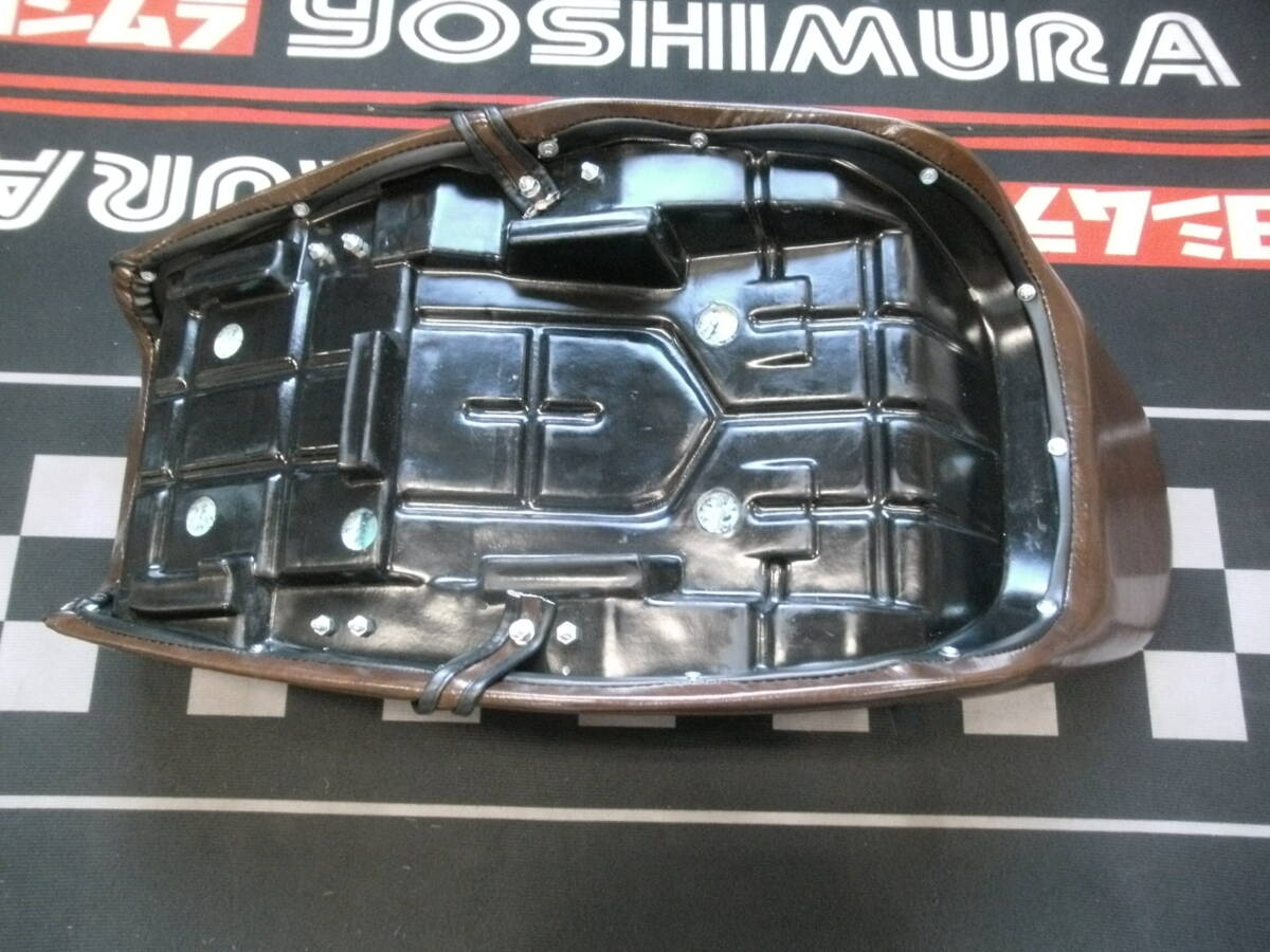 XJ400 XJ400D XJ550 オオカワ製 チョビ三段シート 別注1点物 XJ400 XJ400D XJ550 オオカワ製 チョビ三段シート 別注1点物