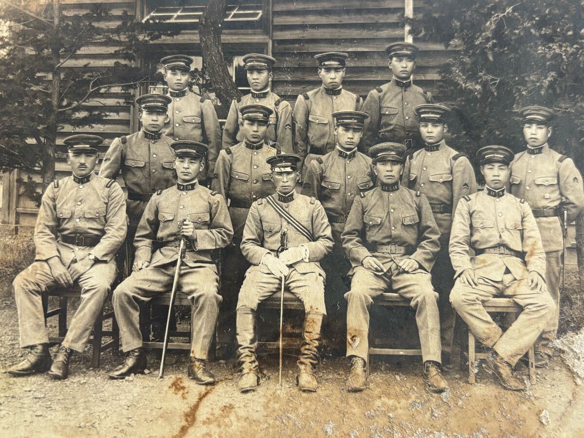 Bibian 比比昂 - 小隊集合写真 旧日本軍 陸軍 軍人 軍装 指揮刀