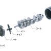 ミートチョッパー 42用 プレート 6mm 肉挽き機 豆挽き機 ミンチ機 肉ひき 豆ひき ミートミンサー プレート