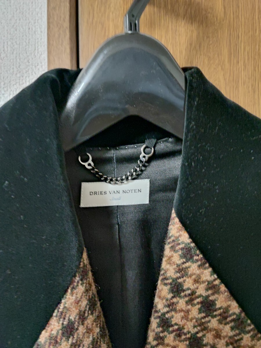 DRIES VAN NOTEN チェック ダブルブレストコート 20AW 44|Yahoo DRIES VAN NOTEN チェック ダブルブレストコート 20AW 44|Yahoo