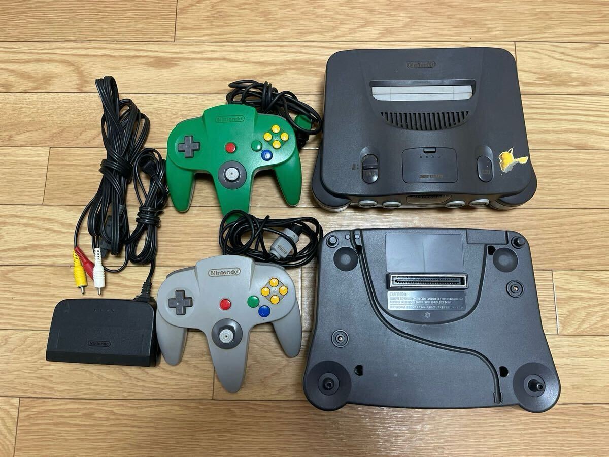 NINTENDO 64 DD N64 ニンテンドウ64 本体 + 64DD 本体 任天堂 NINTENDO 64 DD N64 ニンテンドウ64 本体 + 64DD 本体 任天堂