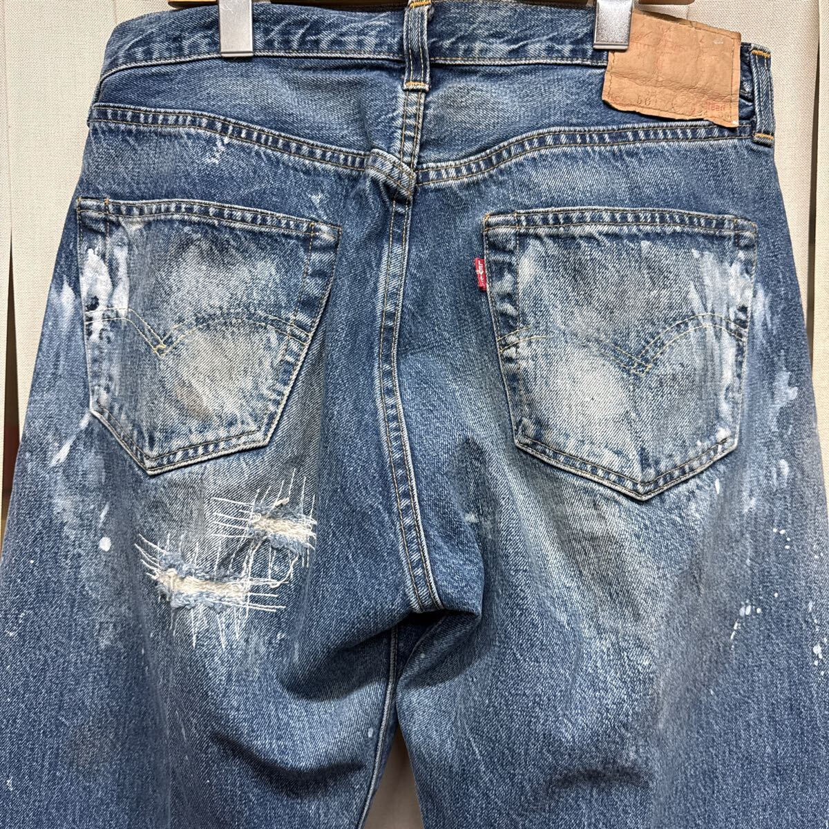 Levi's 501xx big E トップボタン裏555 バレンシア工場 Levi's 501xx big E トップボタン裏555 バレンシア工場