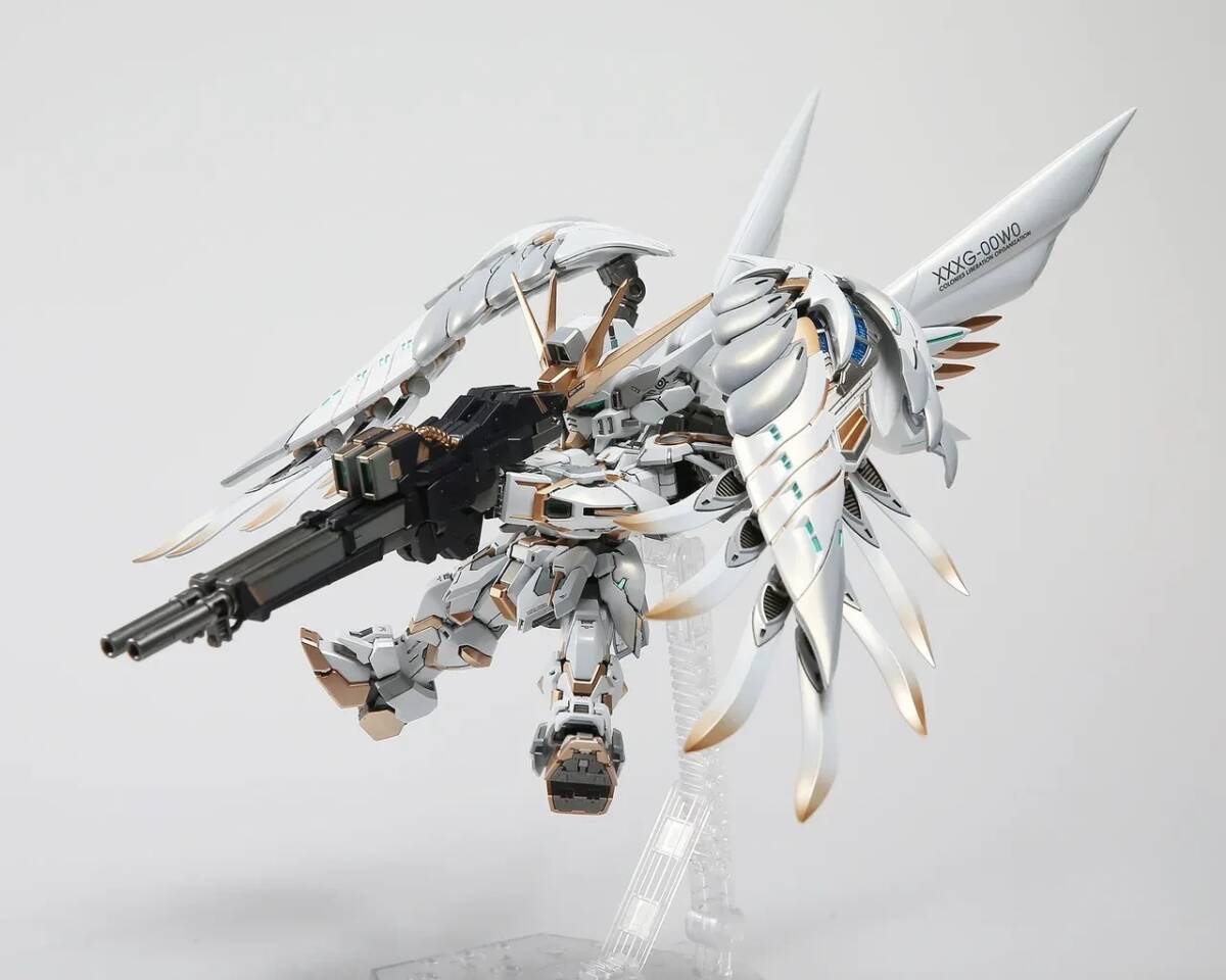 MG SD ウイングガンダムゼロ EW スノーホワイトプレリュード MG SD ウイングガンダムゼロ EW スノーホワイトプレリュード