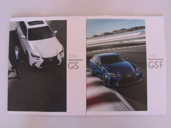 レクサス　GS350 GS450h　　2016年モデルU(xiǎn)SAカタログ