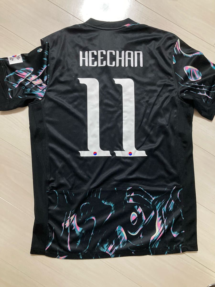 【新品タグ付き】韓国代表2024アウェイユニフォーム 11番 黄喜燦 ファンヒチャン プレミアリーグ ウルヴァーハンプトン所属