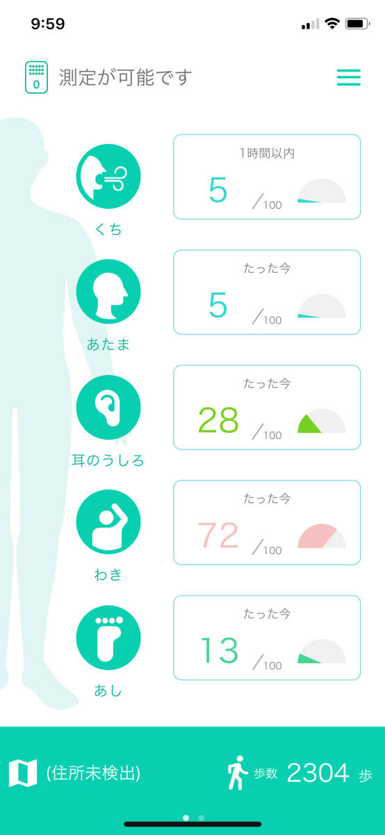 稀少■送料無料■KONICA MINOLTA■コニカミノルタ■世界初ニオイ見える化チェッカー Kunkun body■AAN6001■クンクン ボデ?！? bimg=