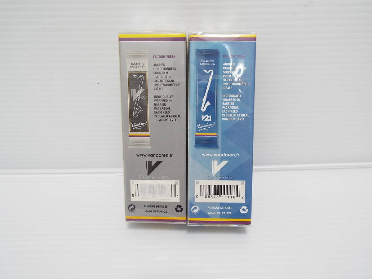 【送料無料】★新品★クラリネット用リード　2個(gè)セット★バンドーレン　Vandoren★CR8225　2 1/2★CR6225　2 1/2★【匿名配送】★