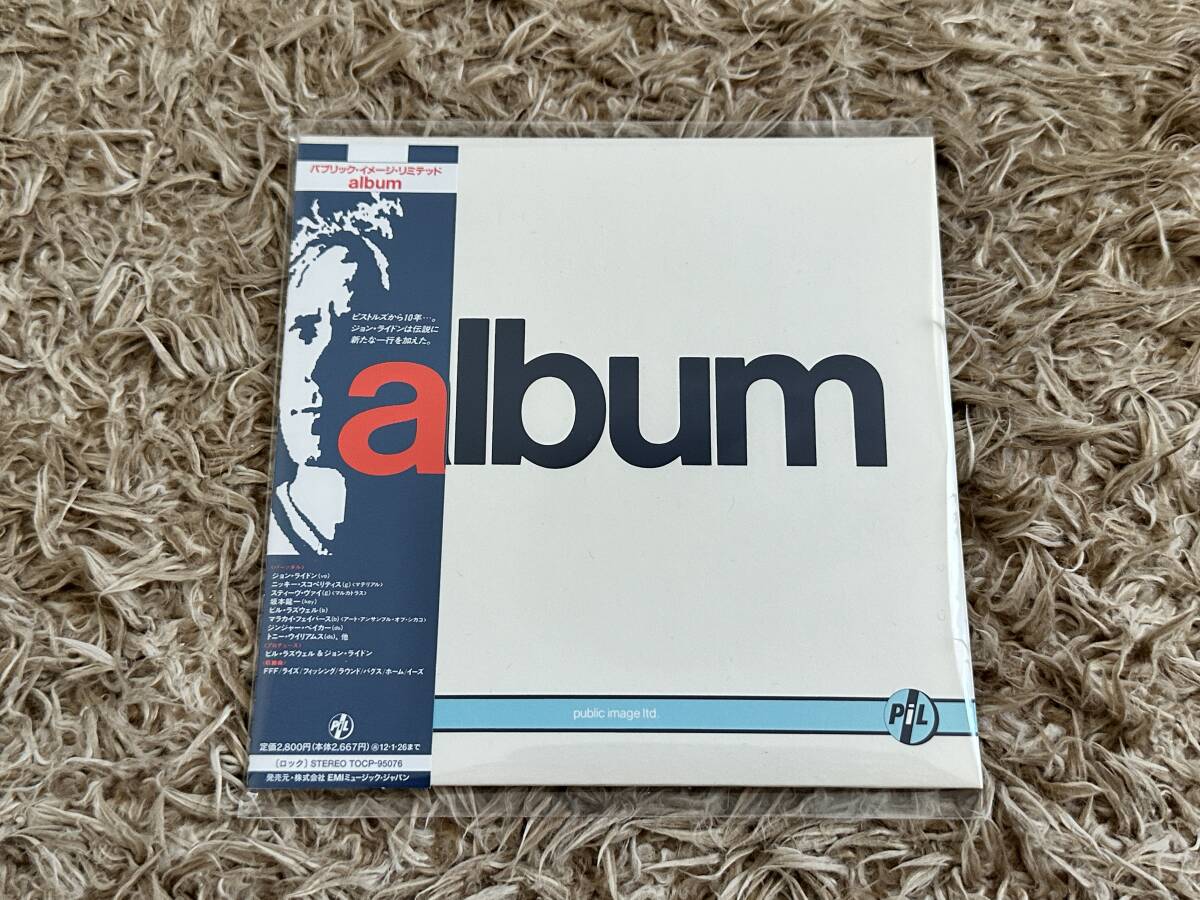 紙ジャケ パブリック・イメージ・リミテッド/COMPACT DISC (ALBUM) P.I.L. 国内盤 SHM-CD 廃盤