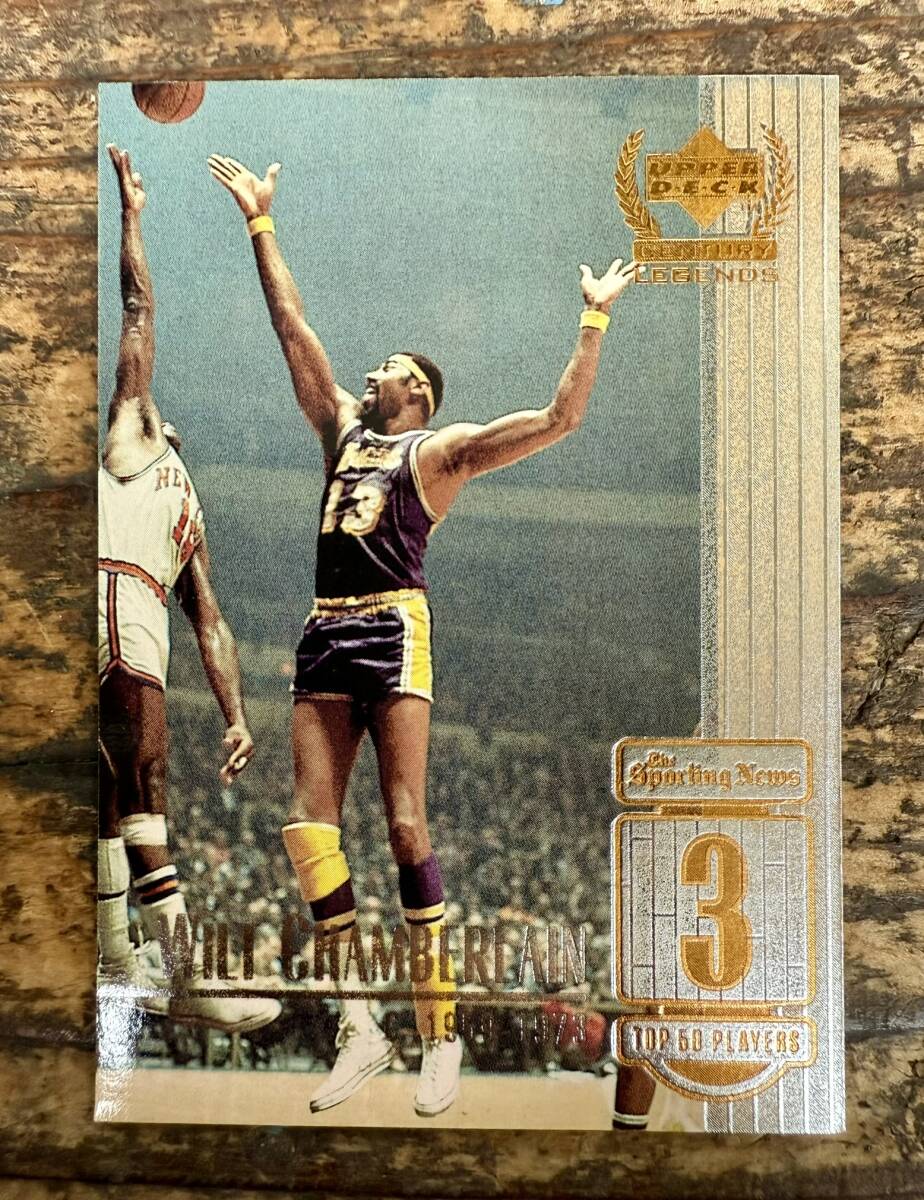 ★1999★UPPER DECK★CENTURY★LEGENDS★WILT CHAMBERLAIN★LOS ANGELES LAKERS★ウィルトチェンバレン★レイカーズ★#3★NBA★バスケ★