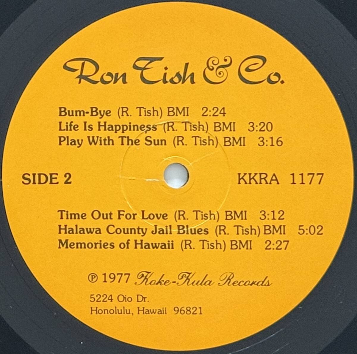 その他 AOR Hawaii LP Sealed Ron Tish & Co. AOR Hawaii LP Ron