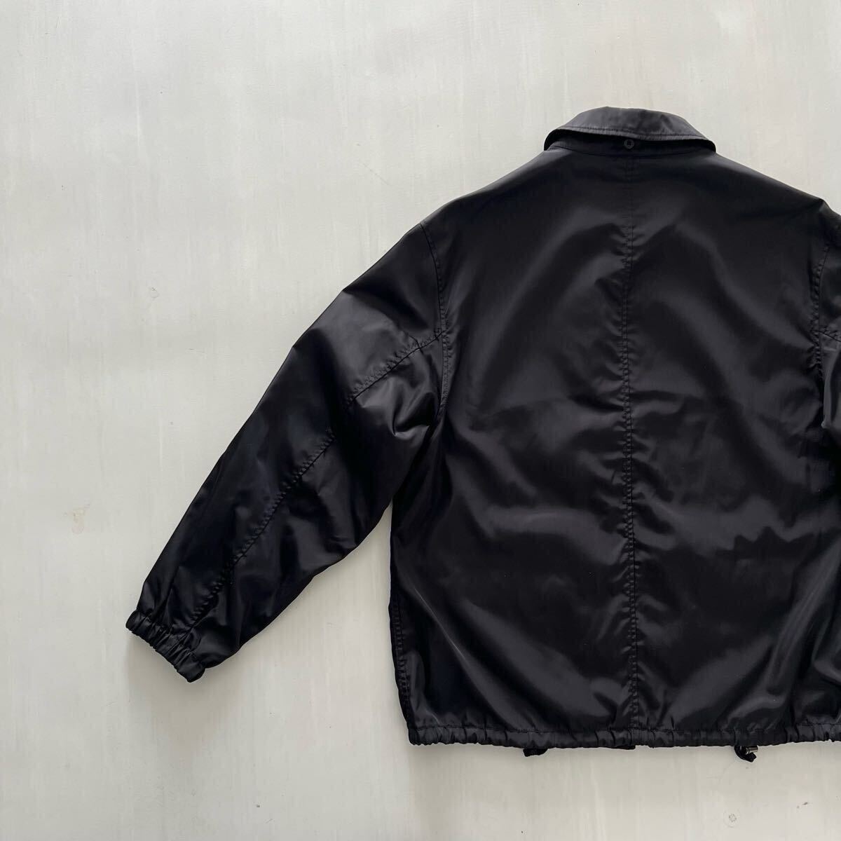 1998AW PRADA ナイロン ジャケット パーカー 黒 イタリア製 1998AW PRADA ナイロン ジャケット パーカー 黒 イタリア製