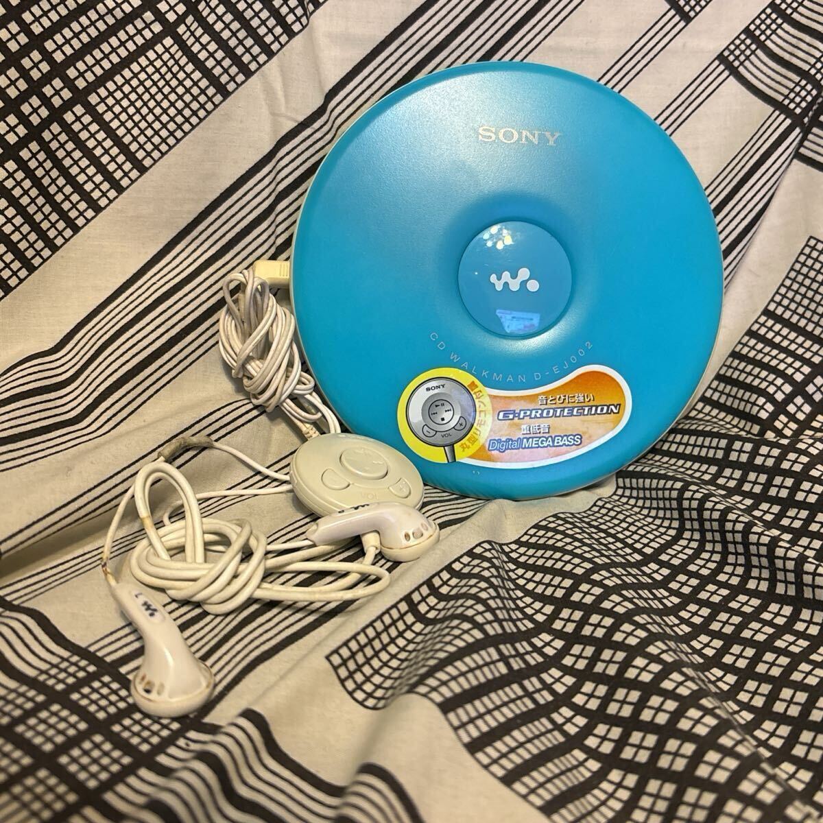 SONY ソニー CD WALKMAN CDウォークマン D-EJ002 ブルー SONY ソニー CD WALKMAN CDウォークマン D-EJ002 ブルー