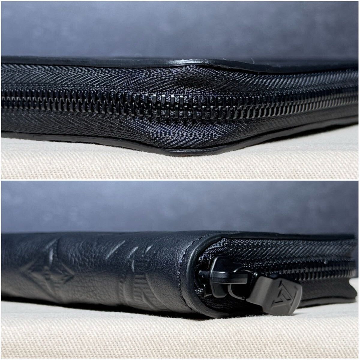 新品未使用/RFID】 ルイヴィトン モノグラム・シャドウ ジッピー 新品未使用/RFID】 ルイヴィトン モノグラム・シャドウ ジッピー