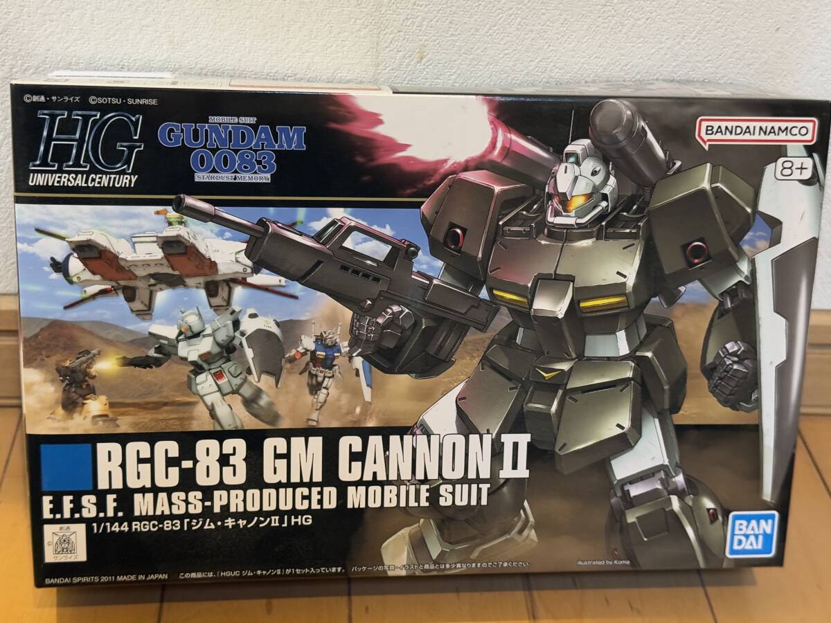 新品未開封 機動戦士ガンダム0083 HG 1/144 RGC-83 ジム・キャノンⅡ 125