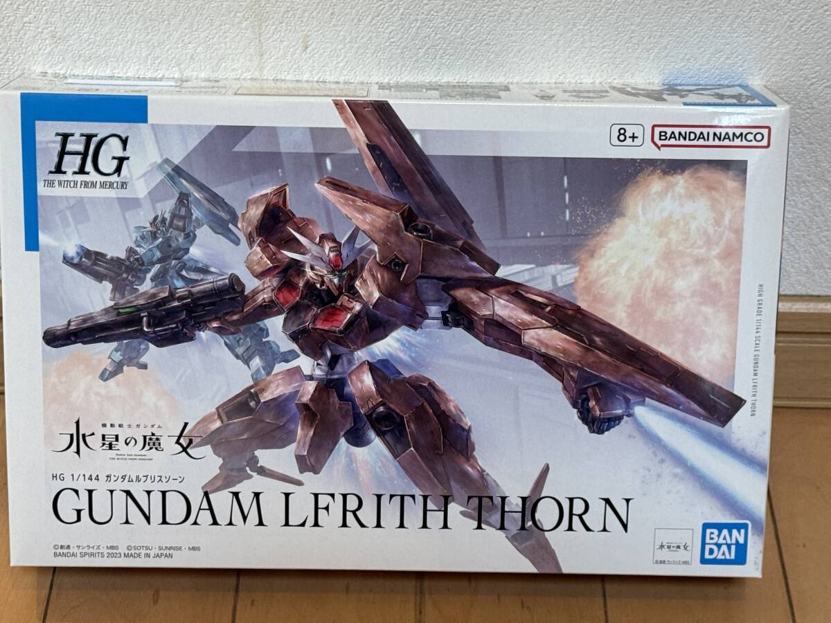 新品未開封 機動戦士ガンダム 水星の魔女 HG 1/144 ルブリスソーン 18