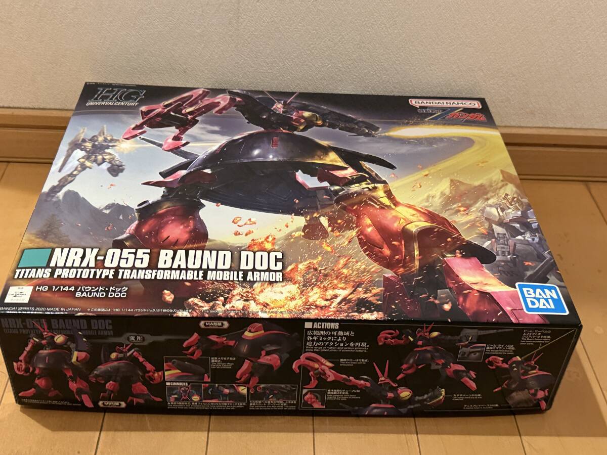 新品未開封 機動戦士Zガンダム HG 1/144 NRX-055 バウンド 新品未開封 機動戦士Zガンダム HG 1/144 NRX-055 バウンド