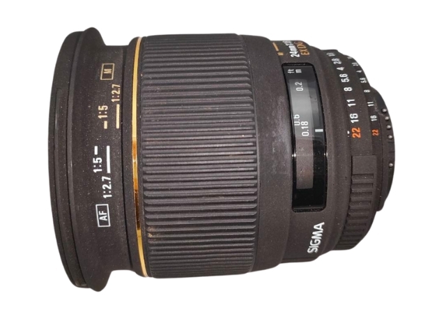 [ внешний вид прекрасный товар ]SIGMA Sigma 24.F1.8 EX DG ASPHERICAL MACRO ( Nikon F для )