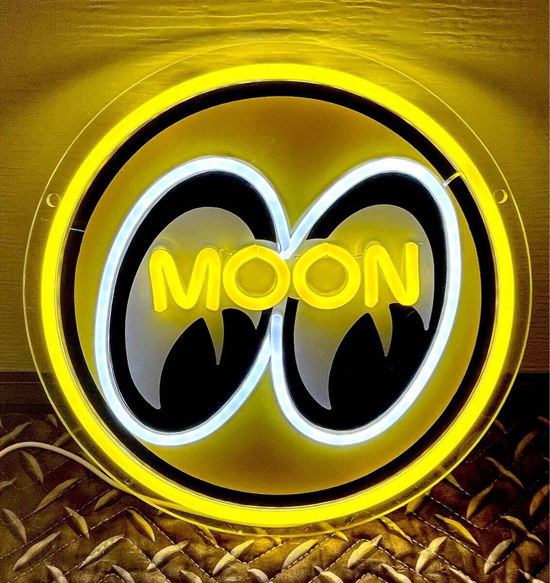MOONEYES LEDネオン ネオン看板 2色 USB電源 調光調整付 ムーン MOONEYES LEDネオン ネオン看板 2色 USB電源 調光調整付 ムーン