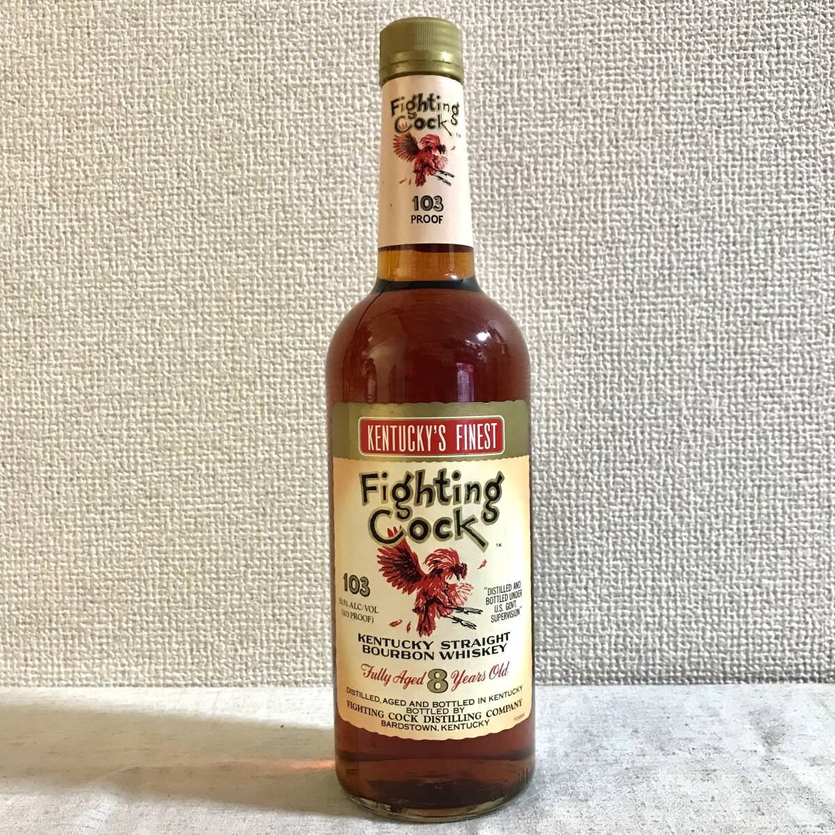 未開栓】ファイティング コック 8年 Fighting Cock 8yo 103proof 未開栓】ファイティング コック 8年 Fighting Cock 8yo 103proof