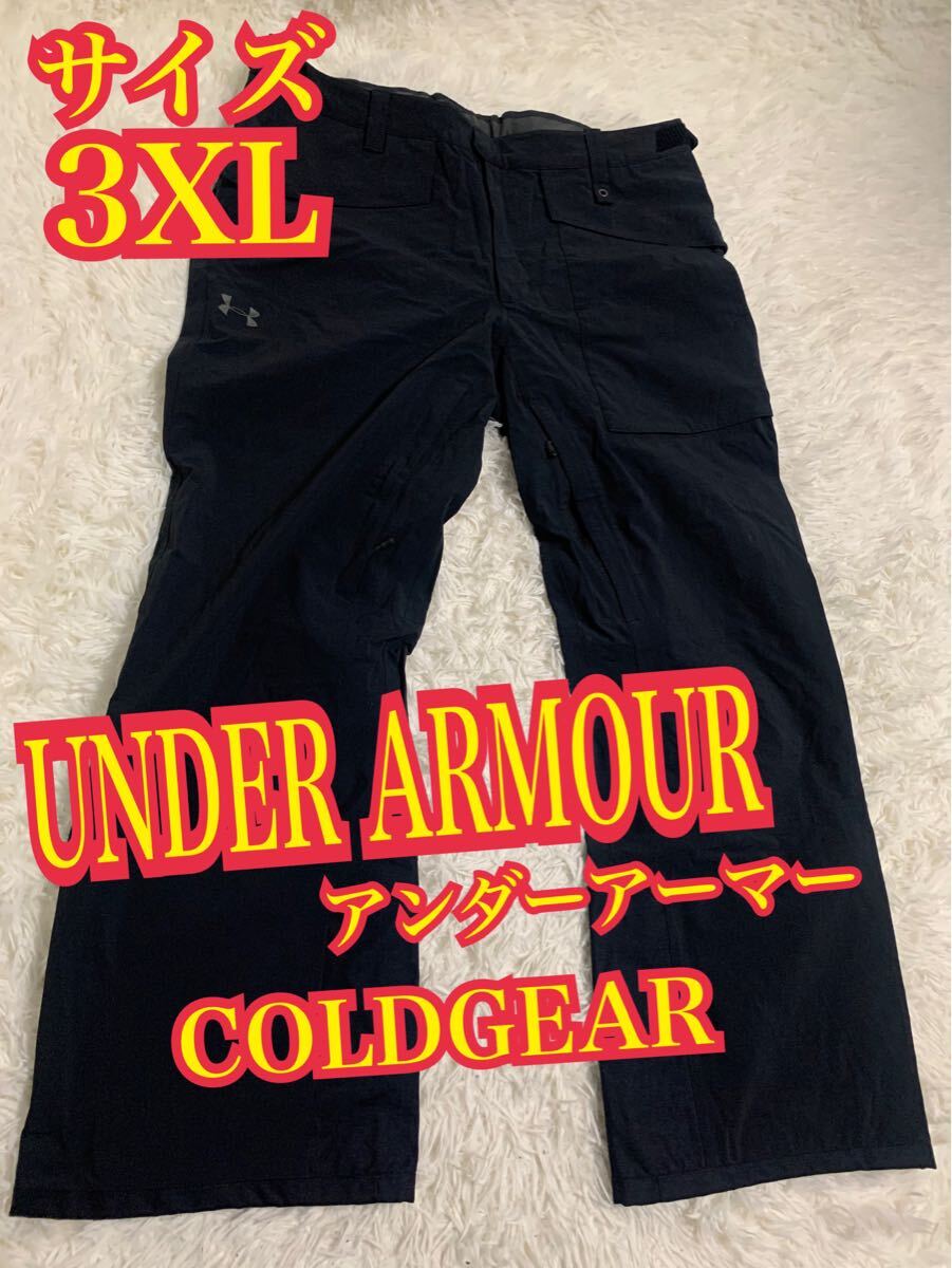 UNDER ARMOUR COLDGEAR スキー　スノボパンツ　刺繍　3XL UNDER ARMOUR COLDGEAR スキー スノボパンツ 刺繍 3XL 楽天市場
