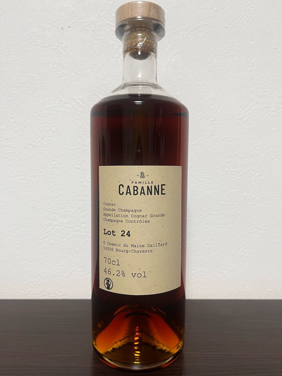 ファミーユ・カバンヌ ロット24 グランド・シャンパーニュ・コニャック famille cabanne lot 24 1924年