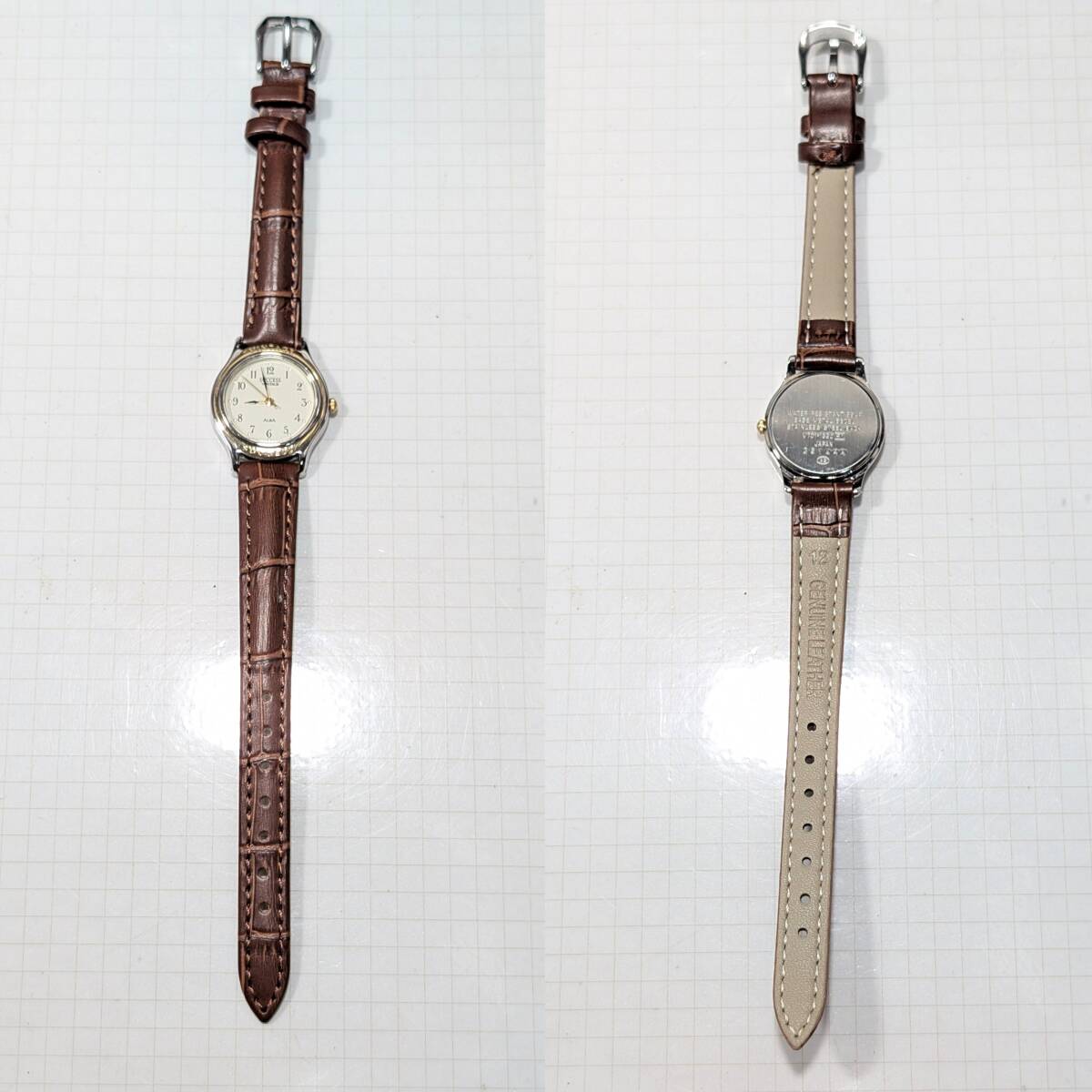 セイコー ALBA　SUCCESS VINTAGEレディース 電池ベルト交換済み稼働品 U-82