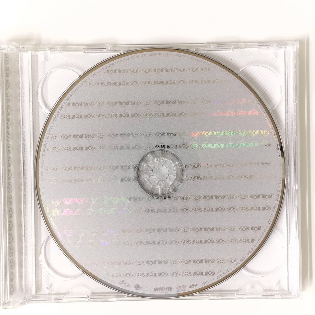 S1106 CD たむらぱん / SOS 帯&DVD付_画像4