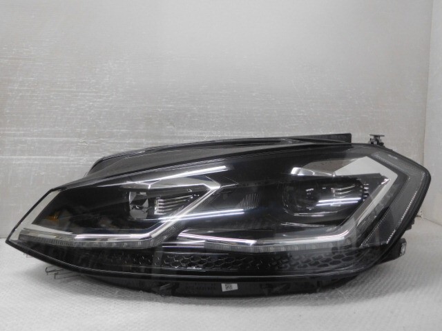VW ゴルフ DBA-AUCPT 左ヘッドランプ - ダイナミックコーナリングライト用 LED 后期 366713