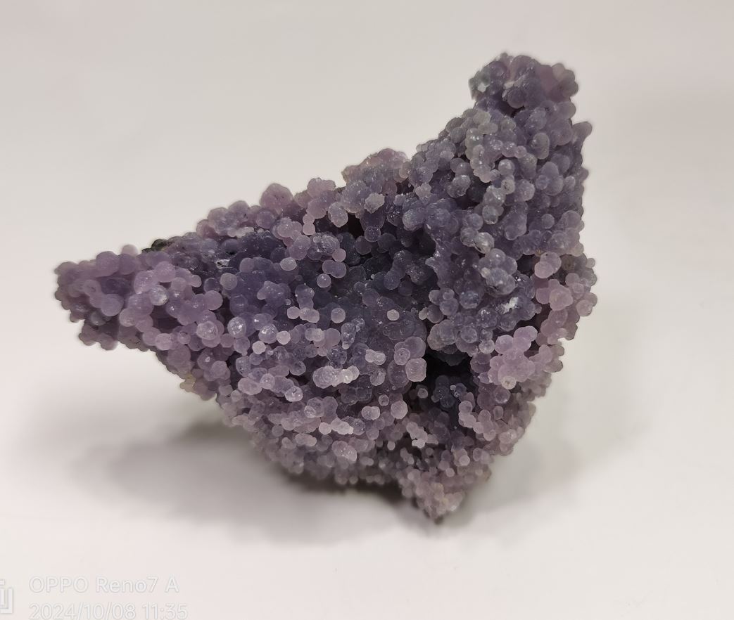 葡萄石 原石 玉髄 グレープアゲート(グレープカルセドニー) 127g 天然石鉱物標本_画像6