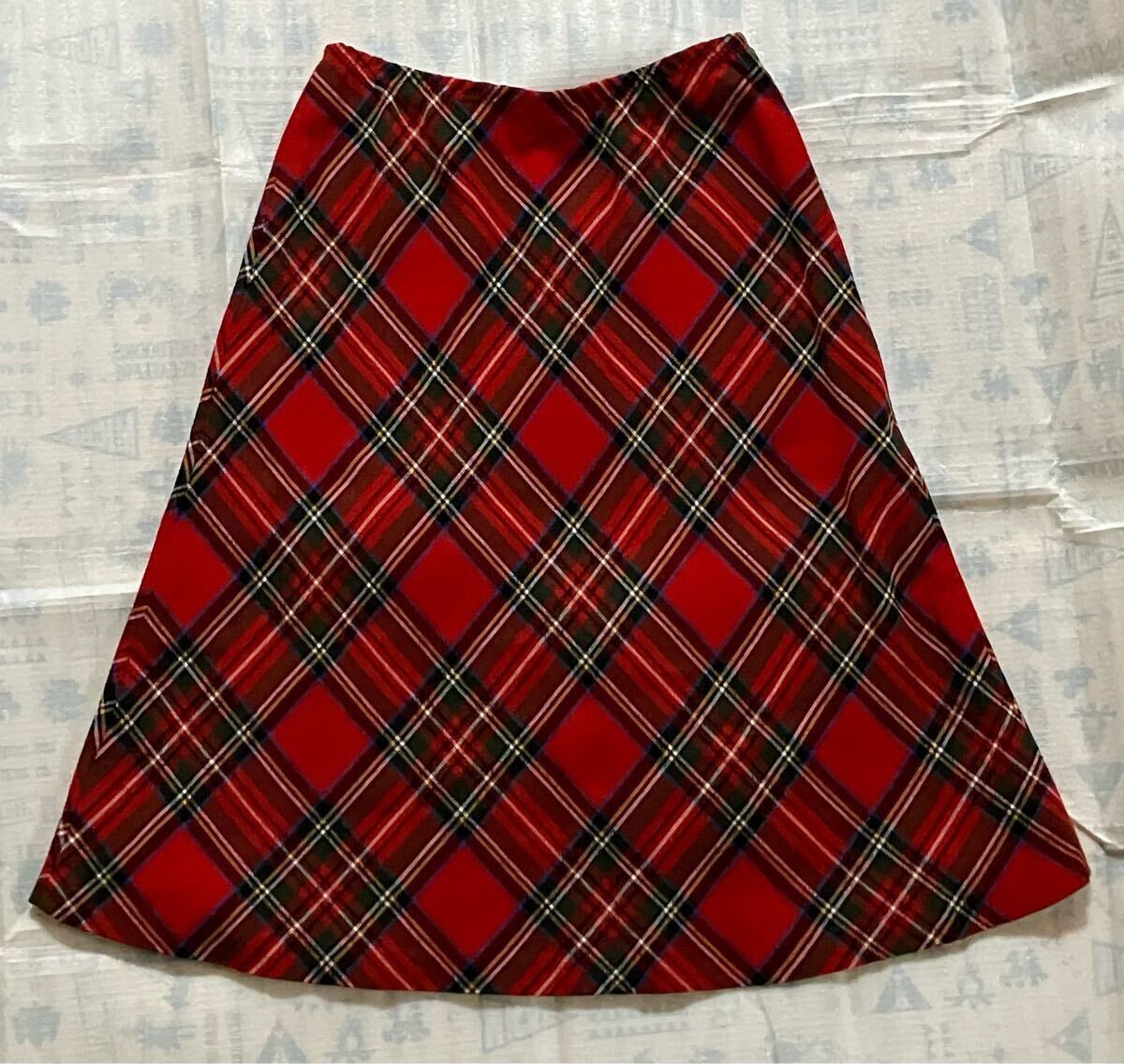 アニエスベー　チェック　スカート　レディース　サイズ36 美品