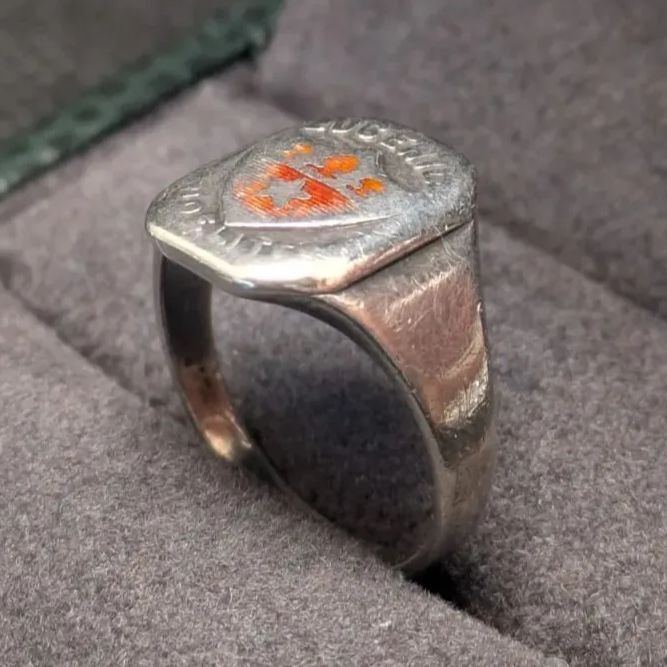 Cage Bandカレンシルバー スターリングシルバーリング23号両甲丸