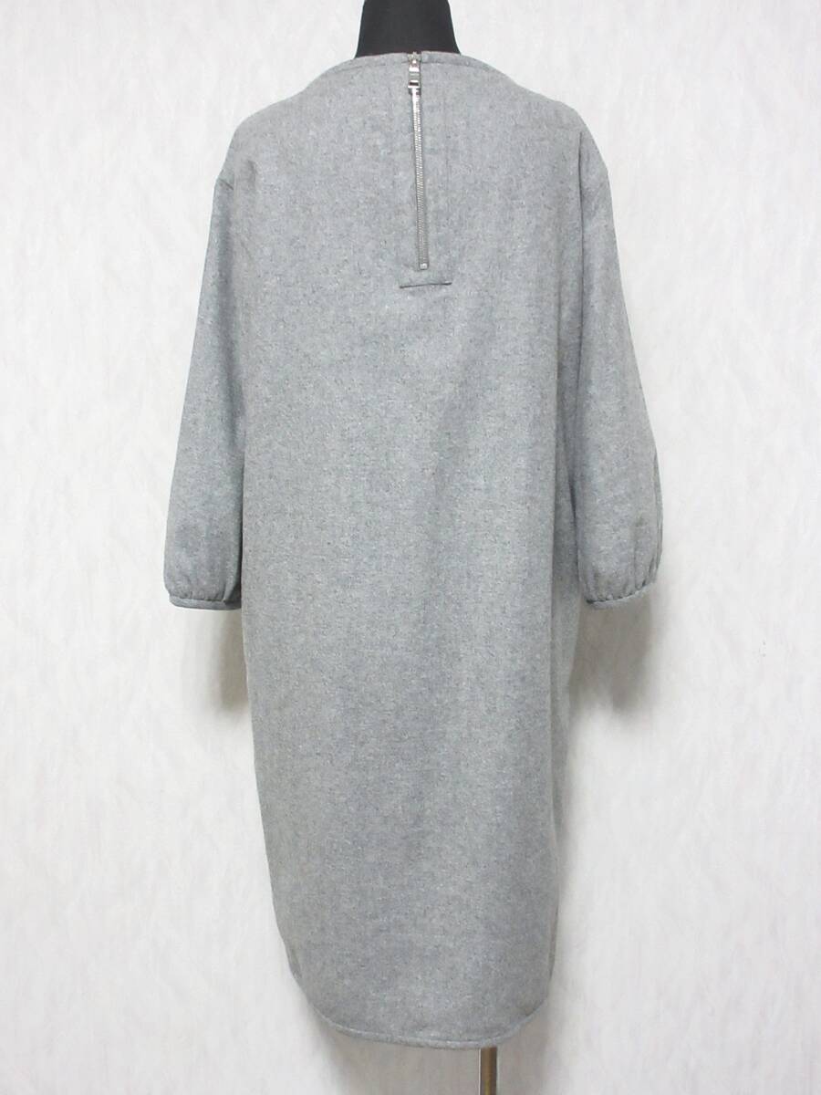 STRENESSE ストラネス アルパカ ワンピース 40 秋冬 グレー kn2302_画像3