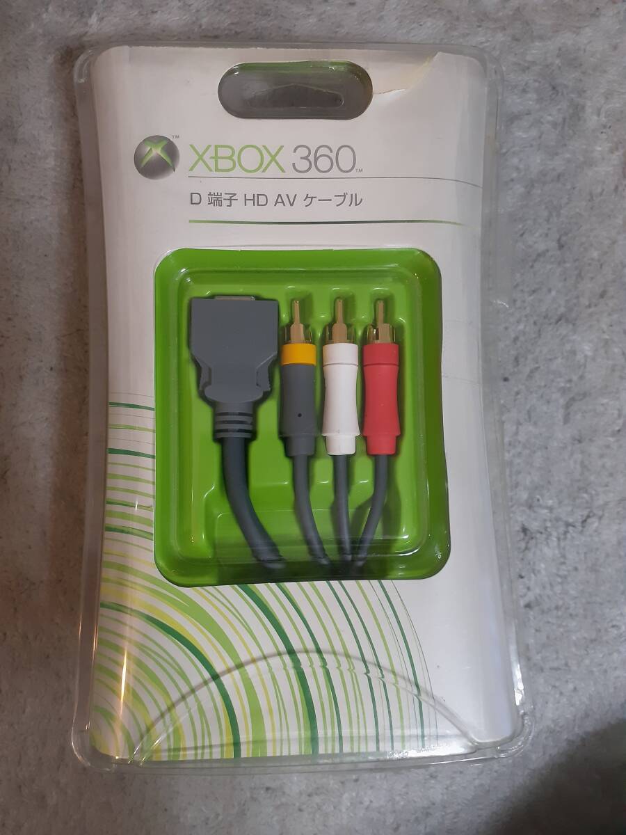 [ новый товар не использовался ]Xbox360 D терминал HD AV кабель 