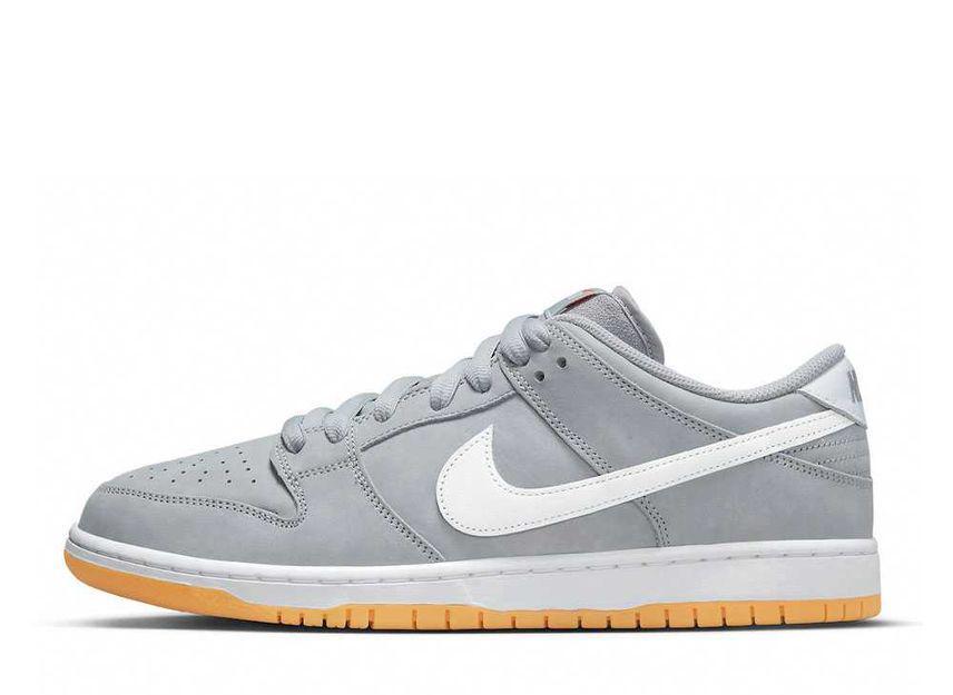 SB DUNK LOW "ORANGE LABEL" DV5464-001 (ウルフグレー/ホワイト/ガムライトブラウン/ピュアプラチナム/セーフティオレンジ)