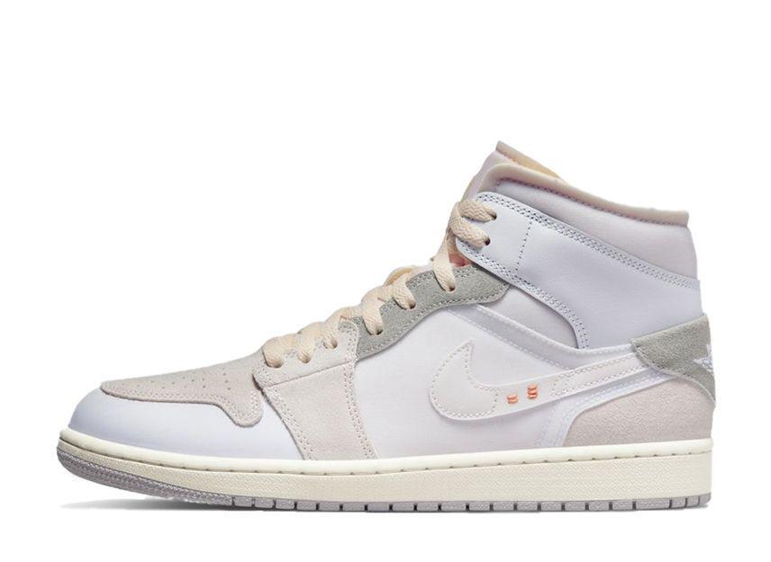 Nike Air Jordan 1 mid "Inside Out/White/Grey" 27cm DM9652-100