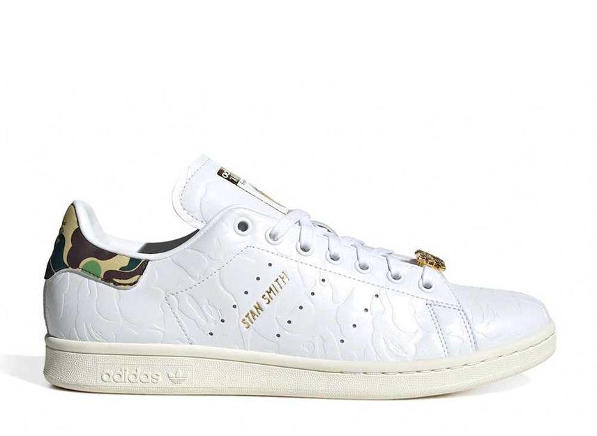A BATHING APE × adidas Originals Stan Smith 30th Anniversary "White" 26cm IG1115