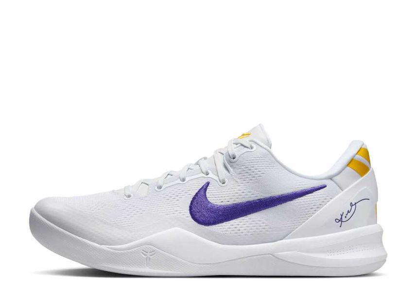 Nike Kobe 8 Protro "White and Court Purple" 26.5cm HF9550-100